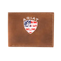 Ariat American Flag Shield - Men's Bifold Wallet